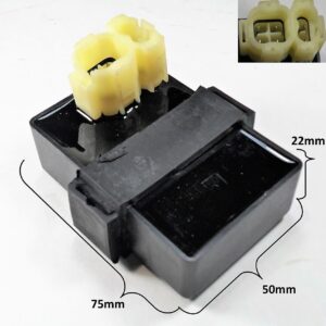 ScootsUSA Select - CDI Box 4 Stroke 4 Pins in Pin Jack 2 Pins in 2 Pin Jack 75mm X 50mm X 22mm