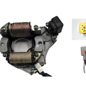 ScootsUSA Select - Stator 2 Coils 5 Pin in 6 Pin FM Jack