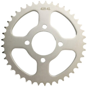 ScootsUSA Select - Rear Sprocket #428 41th for Tao Tao GK110, Coolster GK6125, Peace GK125, Roketa 110-125cc GoKarts Bolts C/c 67 ID 48