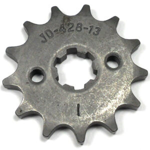 ScootsUSA Select - Front Sprocket #428 13th for Tao Tao, Roketa, Peace, Baja, Coolster, 110-125cc GoKarts - Dirt Bikes