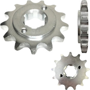 ScootsUSA Select - Front Sprocket #530 13th Bolt Holes C/c 36mm Shaft 21mm Thickness 12.5mm (includes Raised Center)