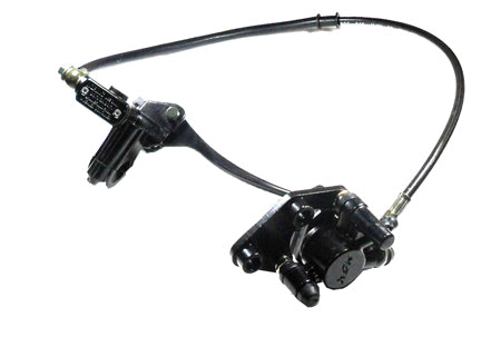 ScootsUSA Select - Front Brake Assembly Brake Line 30" Caliper Bolts C/c 44mm for Tao Tao DB10, DB20, & Other Dirt Bikes