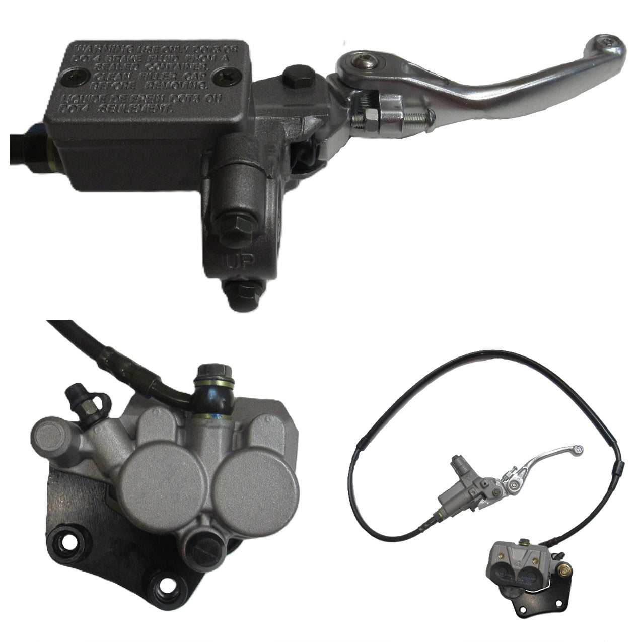 ScootsUSA Select - Front Brake Assembly Right Hand