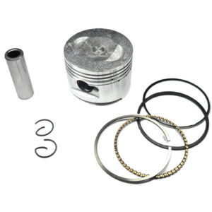 ScootsUSA Select - 100cc (High Performance 50mm) Piston Kit for GY6-50 Chinese Scooter Motors. Pin 13mm H 34.4 Ctr Pin to Top 17.4mm