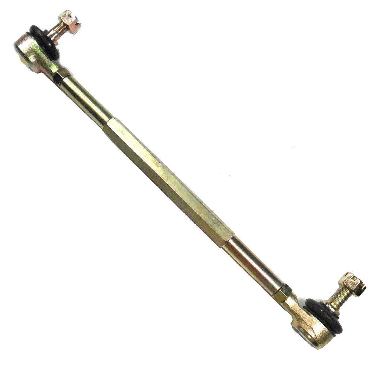 ScootsUSA Select - Tie-Rod Assembly Rod Threads 10mm, Ball Joint Threads 10mm Ball Joints Ctr-to-Ctr (min/max) 10.5 in / 11.75 in