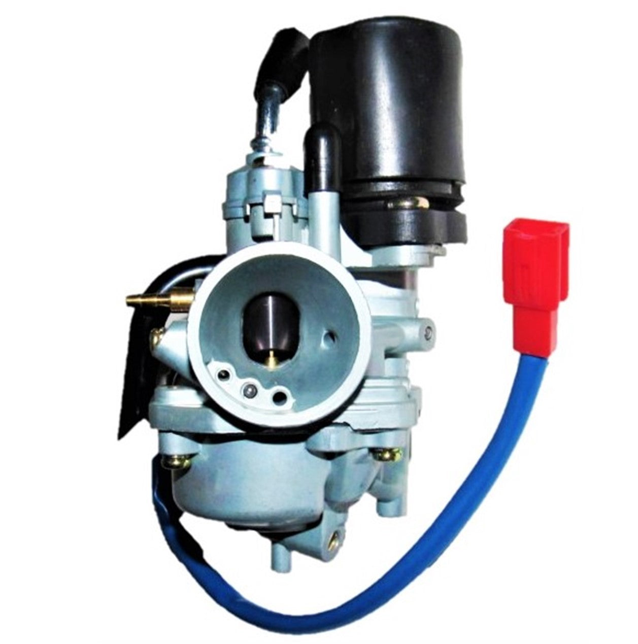 ScootsUSA Select - Mikuni Style 18mm 2 Stroke Carburetor with Electric ChokeIntake OD 24mm Air OD 38mm Made in China, This Is a Less Expensive Alternative for 50,70,90cc 2 Stroke ATVS & Scooters - Image 3