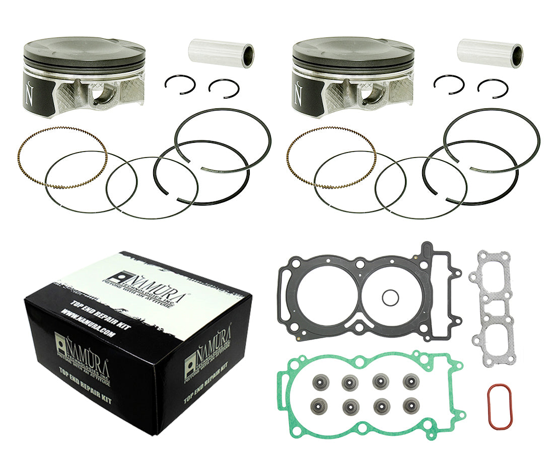 ScootsUSA Select - Polaris Rzr Xp 1000 Namura Piston Top End Rebuild Kit - Standard Bore
