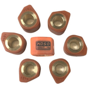 ScootsUSA Select - 18X14 (14G) High Performance Clutch Sliders Set for GY6-125,150-180cc Scooters, ATVs, Go Karts