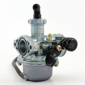 ScootsUSA Select - PZ22 Carburetor 90-125cc ATV, Dirtbike LH Manual Choke Intake ID 22 Air Box OD 39 Bolts C/c 48mm
