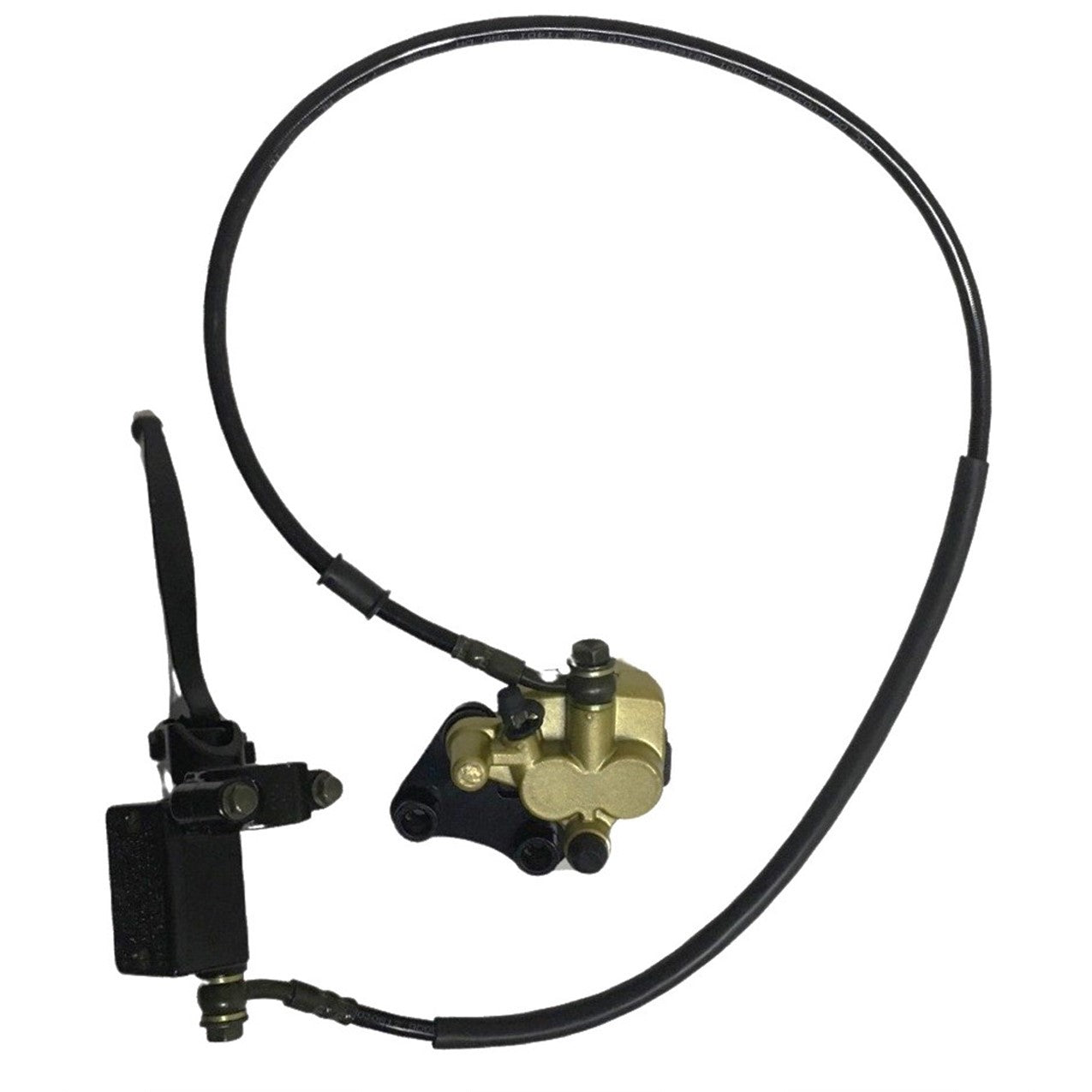 ScootsUSA Select - Front Brake Assembly for Many DirtBikes Caliper Bolts C/c 44mm, Line Length 38in - Image 2