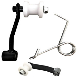 ScootsUSA Select - Chain Adjuster Spring Tensioner for Many ATVS and DirtBikes Total L 5 1/2in Bolt Bushing ID 12mm