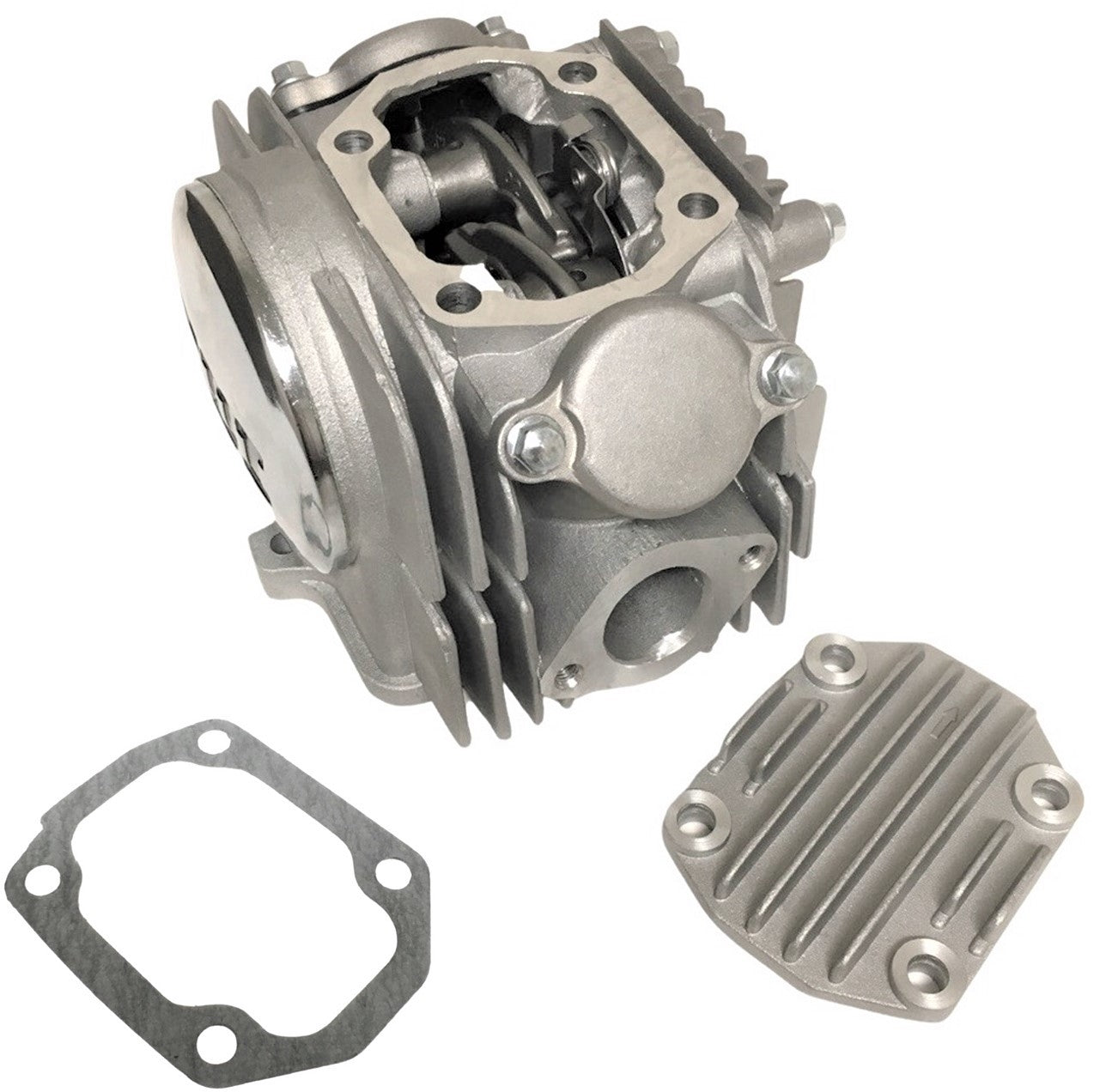 ScootsUSA Select - Cylinder Head 54mm (With Valves and Cam) Cam Sprocket Teeth 32 Honda Copy 125cc ATV, Dirt Bike