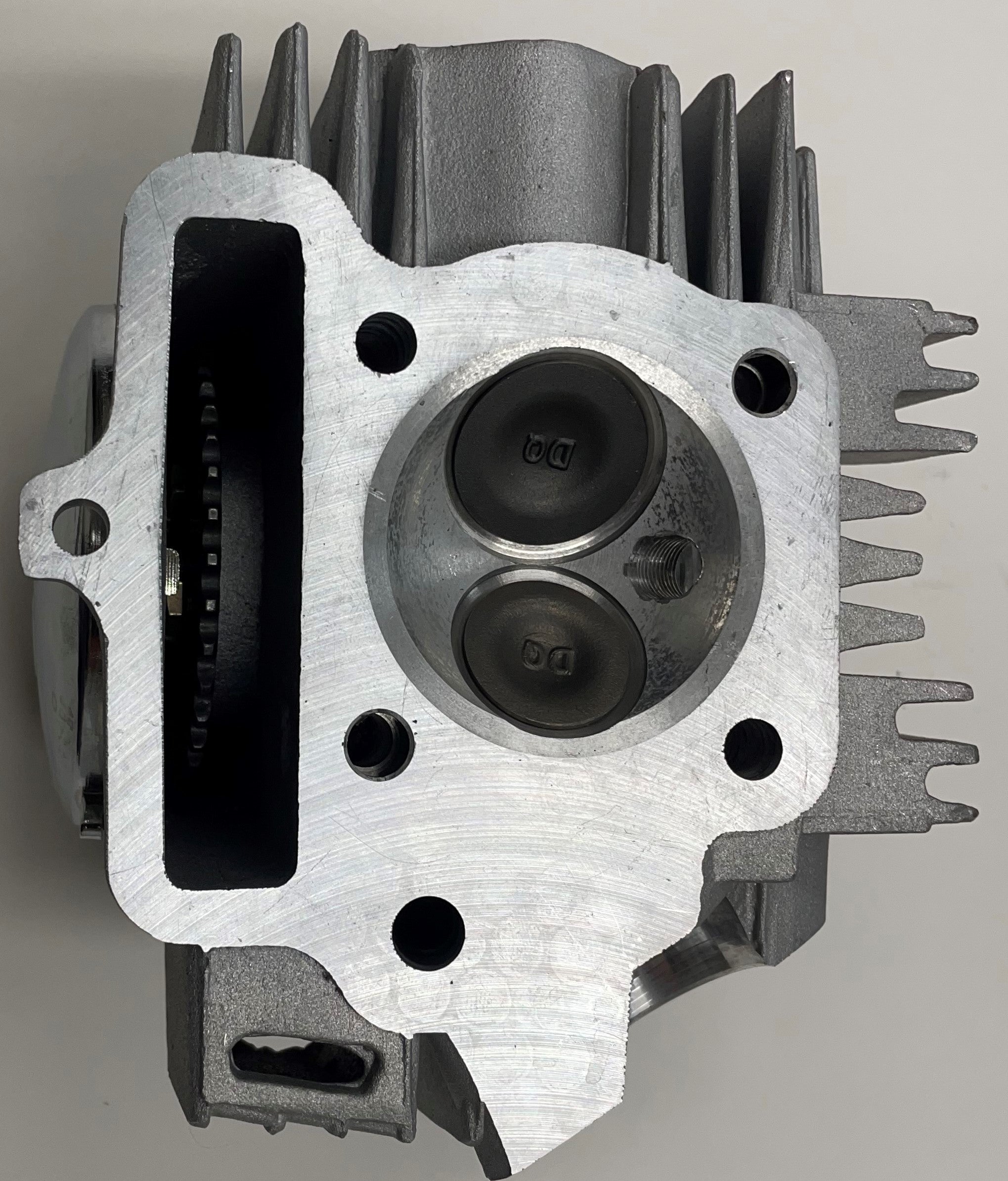 ScootsUSA Select - Cylinder Head 54mm (With Valves and Cam) Cam Sprocket Teeth 32 Honda Copy 125cc ATV, Dirt Bike - Image 4