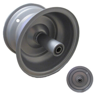 ScootsUSA Select - Front Wheel RimFits Coleman CT200U, Trail 200, CT200U-EX, BT200X Mini Bikes + MoreD 228mm Width 155mmFor Use with 19x7-8 Tire