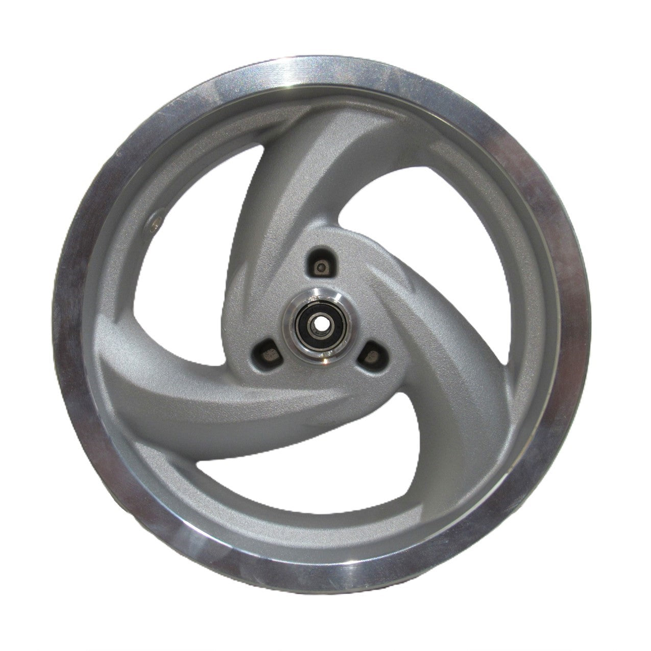 ScootsUSA Select - Wheel Rim (Front) (3.0x12) Silver - Disc Brake Style - Image 2