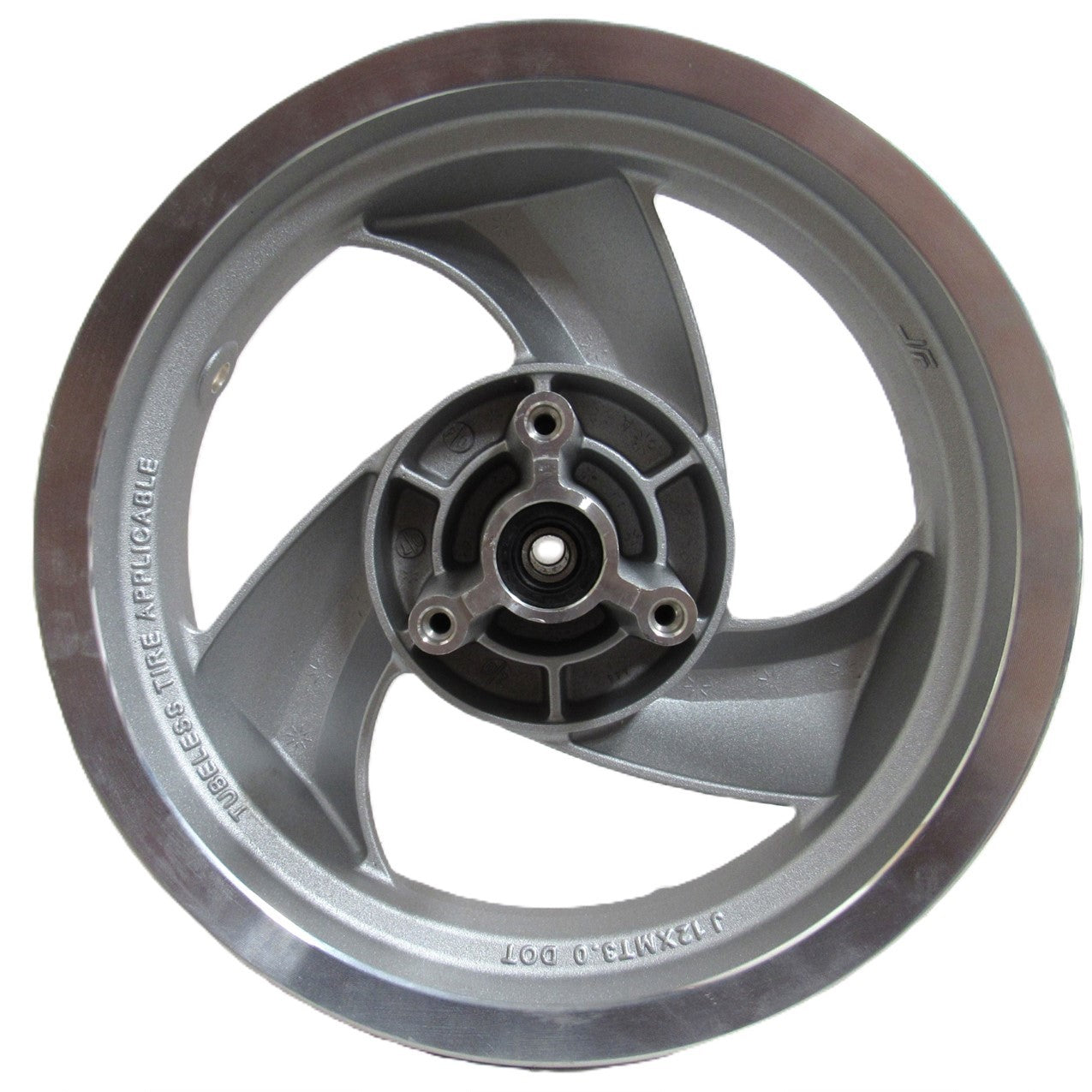 ScootsUSA Select - Wheel Rim (Front) (3.0x12) Silver - Disc Brake Style - Image 3