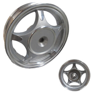 ScootsUSA Select - Wheel Rim (Rear) (2.15x10) Silver - Drum Style