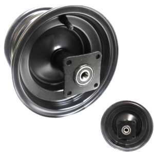 ScootsUSA Select - Rear Wheel for Coleman RB200 and Other Minibikes (Disc Brakes) Uses 19x7-8 Tire