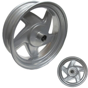 ScootsUSA Select - Wheel Rim (Front) (3.5x12), Rotor Bolts C/c 69mm Axle ID 12mm for Tao Tao Powemax 150