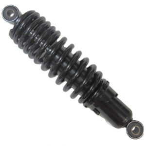 ScootsUSA Select - Rear Shock Black Eye C/c 10 1/2in Spring Ht 6 3/8in Spring OD 2.6" Thickness 8mm Bolt ID Top 10mm Bottom 10mm