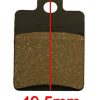 Universal Parts ATV Disc Brake Pad Set - Image 2