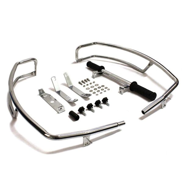 Cowl Protectors (Chrome); Vespa P/PX, Stella, Stella Auto - Image 2