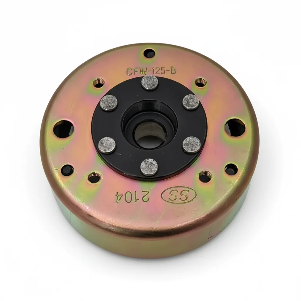 Universal Parts GY6 Flywheel With 6 Magnets